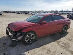 Salvage cars for sale at Sikeston, MO auction: 2022 Hyundai Elantra SEL