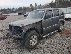 Salvage cars for sale from Copart Windham, ME: 2012 Jeep Liberty Sport