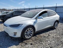 Salvage cars for sale at Cahokia Heights, IL auction: 2020 Tesla Model X