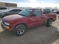 Salvage cars for sale from Copart Kansas City, KS: 2000 Chevrolet S Truck S10