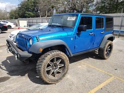 Jeep Wrangler salvage cars for sale: 2015 Jeep Wrangler Unlimited Rubicon