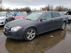 Salvage cars for sale at Woodburn, OR auction: 2011 Chevrolet Malibu 1LT