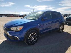 Salvage cars for sale at Andrews, TX auction: 2017 Mitsubishi Outlander Sport ES