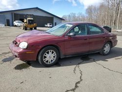 Salvage cars for sale at Assonet, MA auction: 2005 Mercury Sable GS