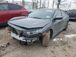 Salvage cars for sale from Copart Central Square, NY: 2021 Honda Civic EX