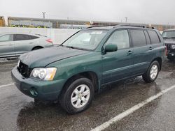 Salvage cars for sale from Copart Van Nuys, CA: 2003 Toyota Highlander Limited