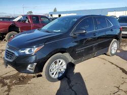 Salvage cars for sale from Copart Woodhaven, MI: 2018 Chevrolet Equinox LT