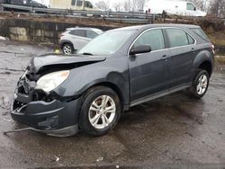 Salvage cars for sale at Marlboro, NY auction: 2011 Chevrolet Equinox LS
