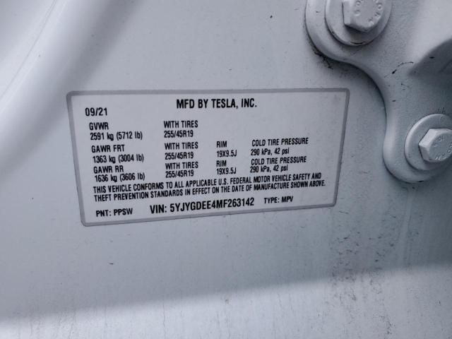 2021 Tesla Model Y