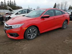 Honda Civic ex salvage cars for sale: 2017 Honda Civic EX