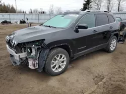 Jeep salvage cars for sale: 2017 Jeep Cherokee Latitude