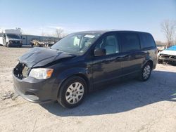 Salvage cars for sale at Kansas City, KS auction: 2014 Dodge Grand Caravan SE