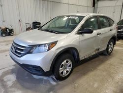 Salvage cars for sale at Franklin, WI auction: 2013 Honda CR-V LX
