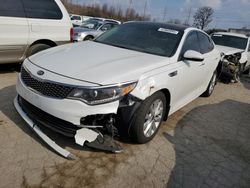 KIA Optima EX salvage cars for sale: 2016 KIA Optima EX