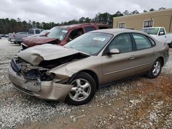 Salvage cars for sale at Ellenwood, GA auction: 2003 Ford Taurus SES