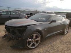 Salvage cars for sale at Houston, TX auction: 2017 Chevrolet Camaro LT