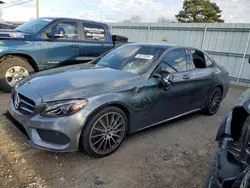 Salvage cars for sale at Conway, AR auction: 2018 Mercedes-Benz C 300 4matic