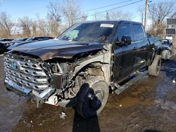 Toyota salvage cars for sale: 2022 Toyota Tundra Crewmax Platinum