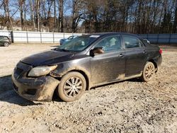 Salvage cars for sale from Copart Austell, GA: 2009 Toyota Corolla Base