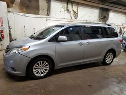 Toyota Sienna XLE Vehiculos salvage en venta: 2017 Toyota Sienna XLE