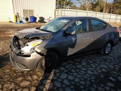 Salvage cars for sale at Austell, GA auction: 2015 Nissan Versa S