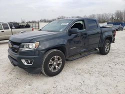 Salvage cars for sale from Copart New Braunfels, TX: 2018 Chevrolet Colorado Z71