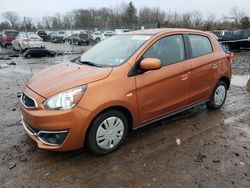 Salvage cars for sale at Chalfont, PA auction: 2019 Mitsubishi Mirage ES