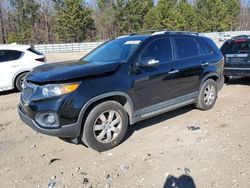 Salvage cars for sale at Gainesville, GA auction: 2012 KIA Sorento Base