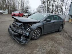 Subaru Legacy salvage cars for sale: 2018 Subaru Legacy 2.5I