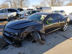 Salvage cars for sale from Copart Bridgeton, MO: 2015 Chevrolet Camaro LT