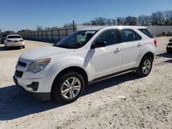 Salvage cars for sale from Copart New Braunfels, TX: 2014 Chevrolet Equinox LS