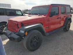 Salvage cars for sale from Copart Houston, TX: 2023 Jeep Wrangler Sport