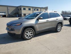 Salvage cars for sale at Wilmer, TX auction: 2016 Jeep Cherokee Latitude