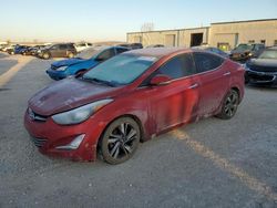 Salvage cars for sale from Copart Kansas City, KS: 2015 Hyundai Elantra SE