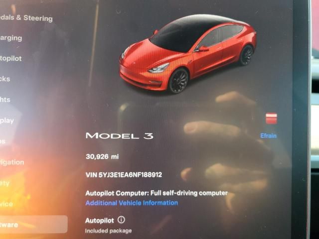 2022 Tesla Model 3