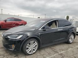 Tesla salvage cars for sale: 2017 Tesla Model X