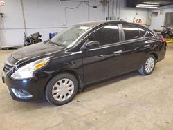 Salvage cars for sale at Wheeling, IL auction: 2016 Nissan Versa S
