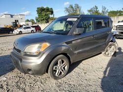 Salvage cars for sale at Opa Locka, FL auction: 2011 KIA Soul +