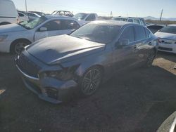 Salvage cars for sale at auction: 2017 Infiniti Q50 Premium