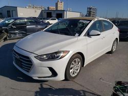 Salvage cars for sale from Copart New Orleans, LA: 2017 Hyundai Elantra SE