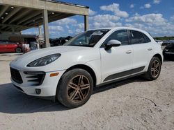 Salvage cars for sale at West Palm Beach, FL auction: 2016 Porsche Macan S