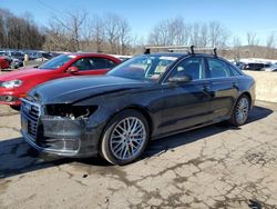Salvage cars for sale from Copart Marlboro, NY: 2016 Audi A6 Premium Plus