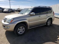 Salvage cars for sale from Copart Albuquerque, NM: 2004 Lexus GX 470