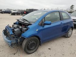 Salvage cars for sale at Houston, TX auction: 2008 Toyota Yaris