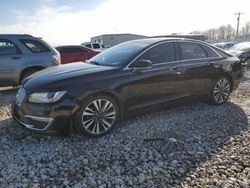 Lincoln MKZ salvage cars for sale: 2017 Lincoln MKZ Select