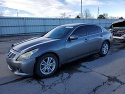 Infiniti salvage cars for sale: 2010 Infiniti G37