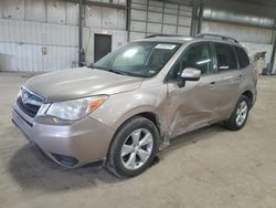 Subaru Forester Vehiculos salvage en venta: 2015 Subaru Forester 2.5I Premium