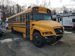 Salvage cars for sale from Copart Glassboro, NJ: 2020 Blue Bird School Bus / Transit Bus