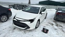 Salvage cars for sale from Copart Montreal Est, QC: 2019 Toyota Corolla SE