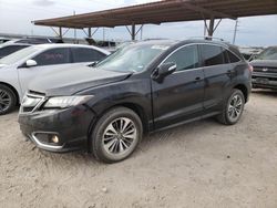 Salvage cars for sale at Temple, TX auction: 2016 Acura RDX Advance